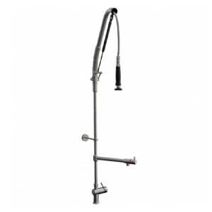 PRE-LAVAGE DOUCHE INOX AVEC ROBINET INTERMEDIAIRE 1 TROU TOPCLEAN ECHTERMANN