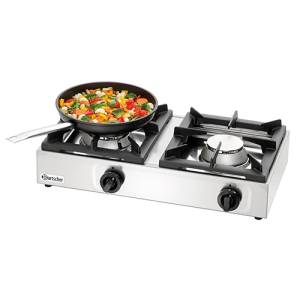 APPAREIL DE CUISSON A GAZ 2K1100-N DIM. 660X350X170MM. GAZ/11KW BARTSCHER