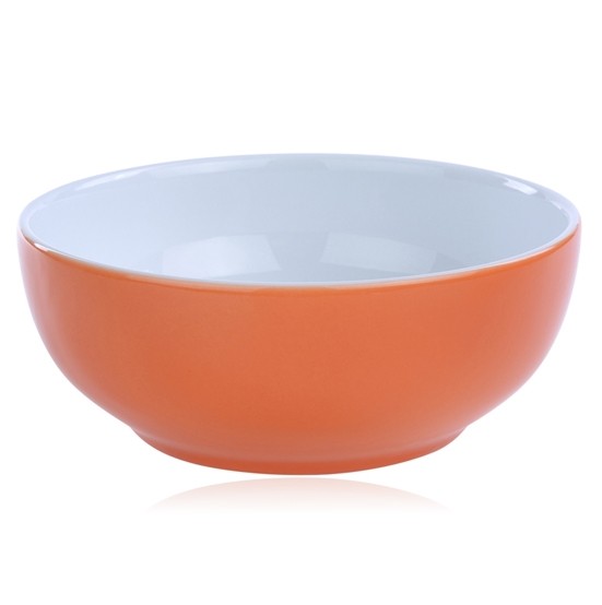 SALATSCHÜSSEL DURCHM. 16CM. OZEANFARBE ORANGE NOVA