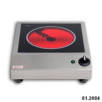 Keramische kookplaat BMS afm. 34x42cm. HG. 10cm. 230v/2300w Berner