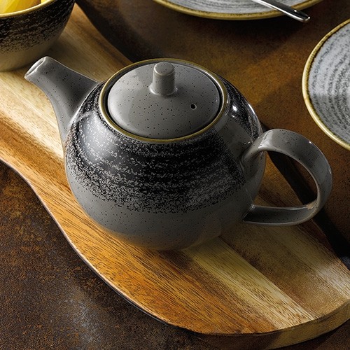 THÉIÈRE FILÉE À LA MAISON COULEUR ANTHRACITE NOIR CONT. 42.6CL. CHURCHILL