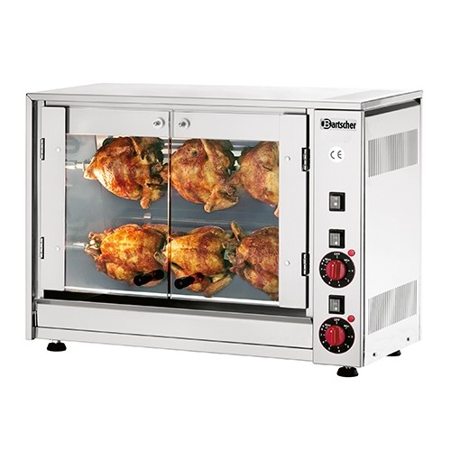 Kippengrill P6 afm. 700x360x630mm. 230v/2,8kw Bartscher