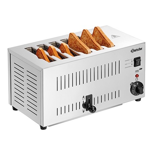 Toaster TS60 afm. 405x265x220mm. 230v/2,5kw Bartscher