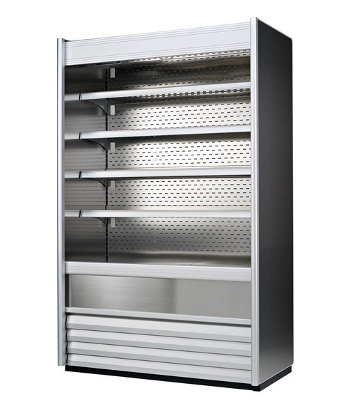 Wandkoeling Alaska Slim 100 kleur rvs afm. 96x70x199,8cm. 230v/1120w Fogal