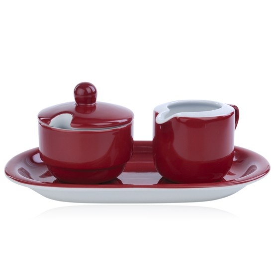 Schaal ovaal 23cm. Ocean kleur rood Nova