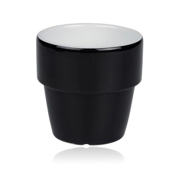 INHALT DES MILCHBECHERS. 22CL. FARBE SCHWARZ NOVA