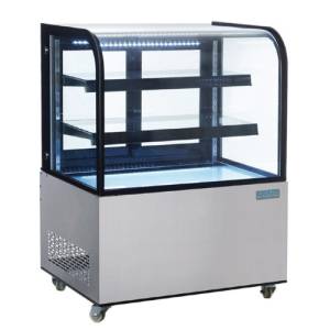 Koelvitrine CG841 afm. 91,5x72,5x127,5cm. 230v/850w Polar