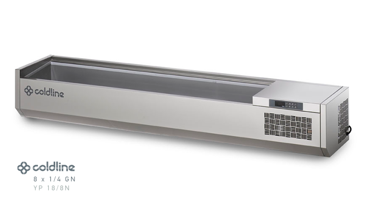 Saladiere Coldline YP18/8N 1/4gn zonder deksel