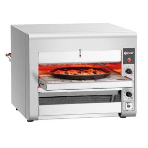 Doorlooppizzaoven 3550TB10 afm. 472x1045x395mm. 230v/3,5kw Bartscher