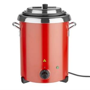 SOUP KETTLE BUFFALO RED CONTENT. 5.7Ltr. 230V