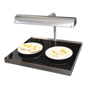 HEATING PLATE W/HOOD 2/1GN DIM. 69.5X71.5X46.5CM. 230V/1400W