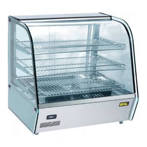 Warmhoudvitrine afm. 69x60x67cm. 230v/1,1kw Buffalo
