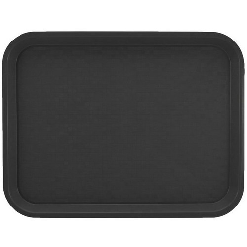 BLACK RECTANGULAR DIMENSIONS TRAY 46x36CM. ROLTEX