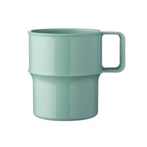 Beker inh. 280ml. retro green 'Basic' - Mepal