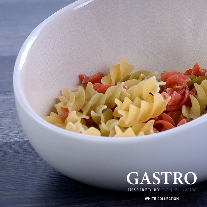 SERVING DISH TAPPING DIAM. 12CM. OFF-WHITE - GASTRO BY RON BLAAUW