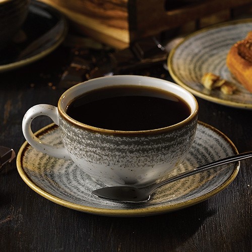 Koffieschotel Homespun kleur Stone Grey afm. 15,6cm. Churchill