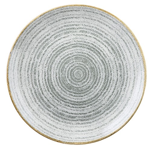 COUPE BOARD HOMESPUN COLOR STONE GRAY DIAM. 16.5CM. CHURCHILL STUDIO PRINTS