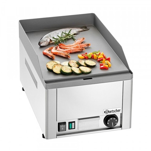 Bak-/grillplaat gdp 320e-g (glad) afm. 32,5x58x(h)31cm. 230v/50hz/3kw Bartscher