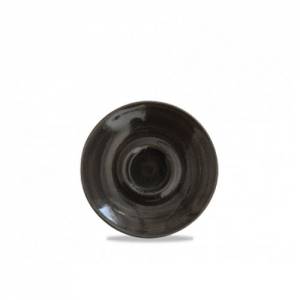 Espressoschotel Monochrome/patina Iron Black diam 11,8cm. Churchill