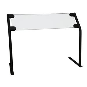 COUGH WINDOW / BREATHING BULLET (FRAME, EXCL. WINDOW) DIM. 75X35X63.5CM. STAINLESS STEEL BLACK COATED