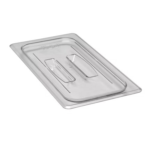 Couvercle Gastronorme en polycarbonate ONA At GN 1/3 avec poignée couleur transparente Pro-Cooking