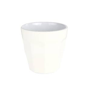 Beker cafelegante inh. 8cl. kleur Vanille Nova