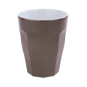 Beker cafelegante inh. 36cl. kleur zimt Nova