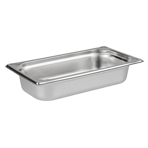 Gastronormbak gn 1/3 6,5cm. diep zonder grepen rvs 18/10 Pro-Cooking