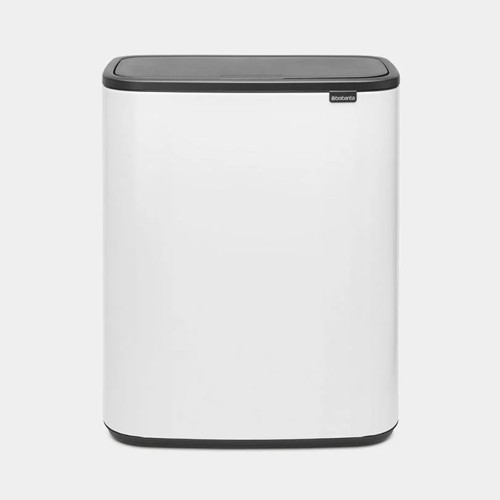 Afvalbak Bo Touch Bin 2x30l. White Brabantia