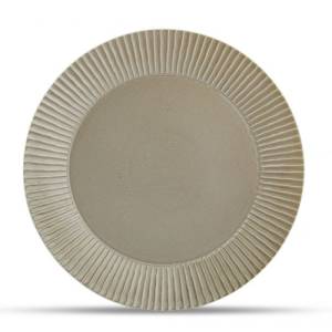 Bord plat diam 30.5 cm. sage groen Aurora F2D