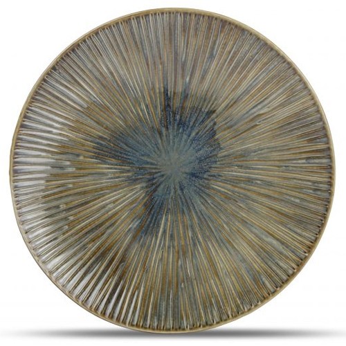 ASSIETTE PLATE DIAM 28CM. FORÊT HALO F2D
