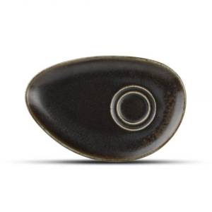 Schotel afm. 20x13cm. zwart Ceres F2D