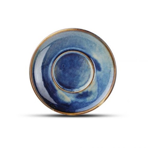 UNTERTASSE DURCHM. 14,5 cm. BLAU NOVA F2D