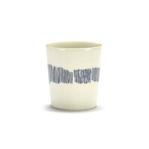 Theekop inh. 33cl. kleur wit/blauw Feast tableware by Ottolenghi Serax