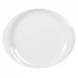 BOARD OVAL DIM. 37x28CM. COLOR WHITE OPERA NOVA
