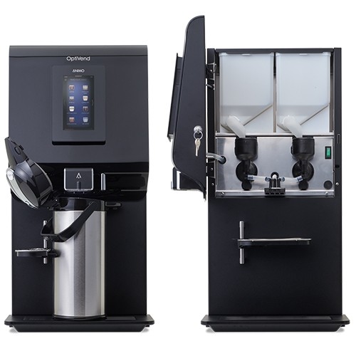 OptiVend 22tl touch zwart Animo