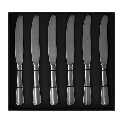 Giftbox 6-delig tafelmes GRADESº by Joris Bijdendijk rvs 18/0