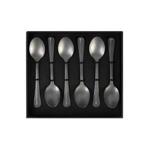 GIFT BOX 6-PIECE COFFEE SPOON GRADESº BY JORIS BIJDENDIJK STAINLESS STEEL 18/10