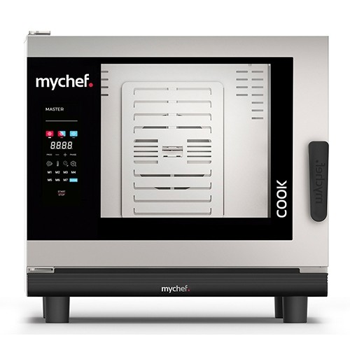 COMBISTEAMER COOK MASTER 6X 1/1GN. LINKS ANSCHLAG MYCHEF
