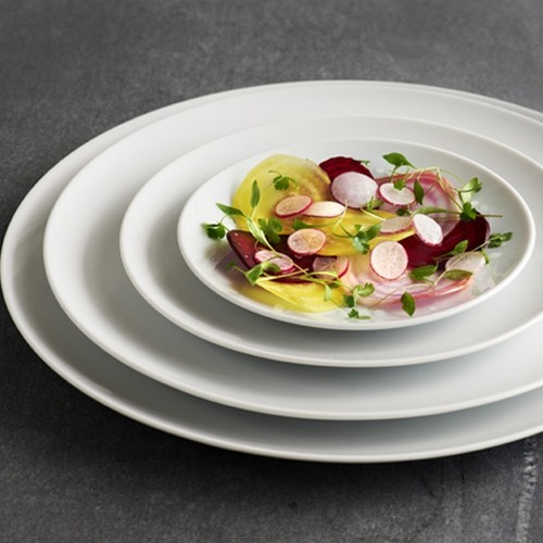 COUPE BOARD SATURNO DIAM. 21CM. COLOR WHITE NOVA