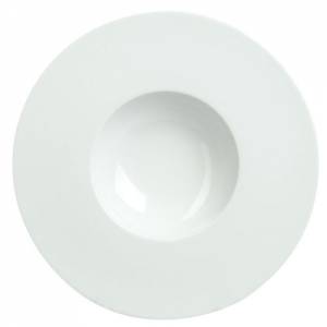 ASSIETTE PROFONDE GOURMET DIAM. 25CM. SATURNO BLANC NOVA