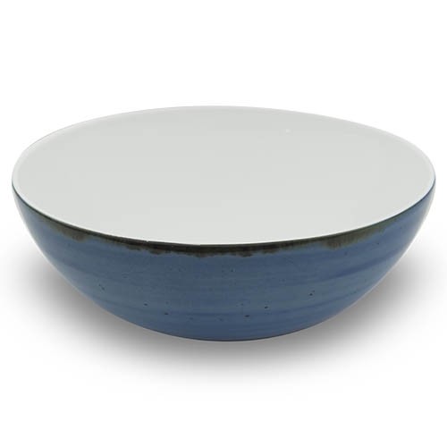 Schaal Universal xl diam. 23cm. Saturno Nature kleur dark blue