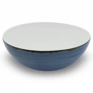 Schaal Universal xl diam. 23cm. Saturno Nature kleur dark blue