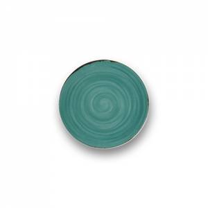 COUPE BORD S DIAM. 21CM. SATURNO NATURE COLOR GREEN