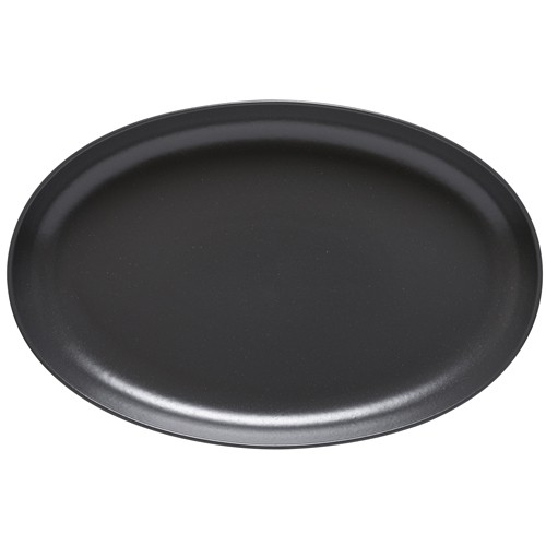 ASSIETTE OVALE DIM. 41X26CM. GRAINE PACIFICA GRIS COSTA NOVA