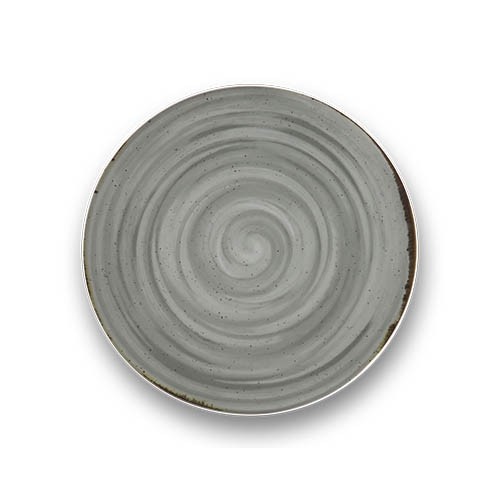 Coupebord xl diam. 32cm. Saturno Nature kleur grey