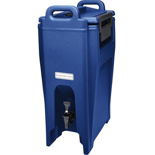 Ultra camtainer UC500 met no dip kraan inh. 19,9 liter afm. 42,5x30cm. hgt. 68cm.  kleur navy blue Cambro