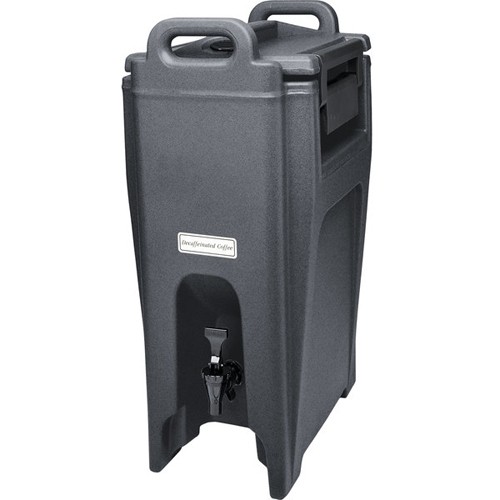 Ultra camtainer UC500 met no dip kraan inh. 19,9 liter afm. 42,5x30cm. hgt. 68cm.  kleur Granite gray Cambro