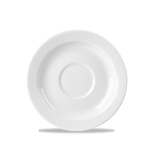 SAUCER DIAM. 15CM. CHURCHILL BAMBOO WHITE