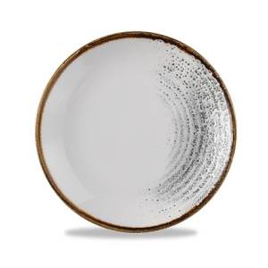 Coupe bord diam. 16.5cm. Churchill Homespun accents Jasper Grey